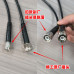 J7 spring wire Howo coaxial spiral video cable TNC signal connection cable dedicated TNCrF double shielded high frequency J7 spring wire Howo coaxial spiral video cable TNC signal connection cable dedicated TNCrF double shielded high frequency